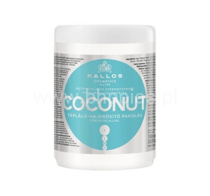 KALLOS KJMN MASKA DO WŁOSÓW ODŻYWCZO-WZMACNIAJĄCA COCONUT 1000ml
