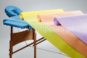 WRZOSOWY PODKŁAD MEDYCZNY BIBUŁOWO-FOLIOWY MedixPro 70cmx50 cm (80 Sztuk Na Rolce)