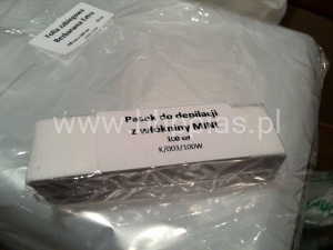 PASKI DO DEPILACJI Z WŁÓKNINY MINI (100szt.)