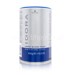 SCHWARZKOPF IGORA VARIO BLOND PLUS PUDER ROZJAŚNIAJĄCY, ROZJAŚNIACZ, 450G