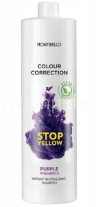 Montibello Stop Yellow Szampon Niewelujący Ciepłe Tony 1000 ml