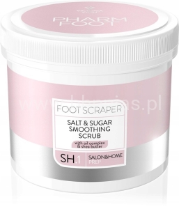 Pharm Foot wygładzający peeling solno-cukrowy do stóp 800g Foot Scraper