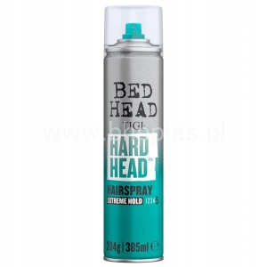 Tigi Bed Head Hard Head Bardzo Mocny Lakier 385ml