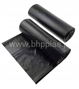 Worki na śmieci 240L czarne 10 szt. (1 rolka)