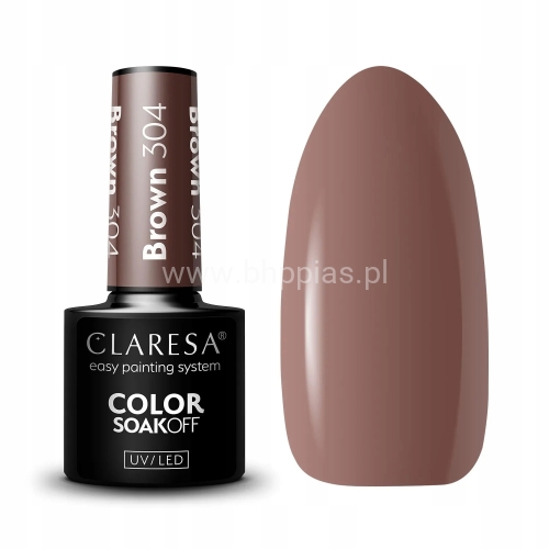 CLARESA-BROWN-304-LAKIER-HYBRYDOWY-HYBRYDA-BRAZ-5-ml-EAN-GTIN-5905930821280.jpg