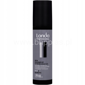 Londa Men Soldify It 100ml bardzo mocny żel do włosów