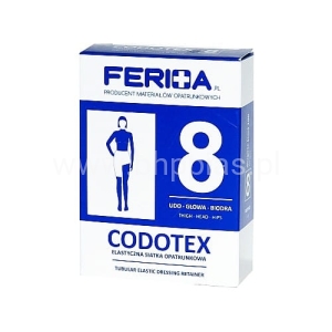 CODOTEX nr 8x10m-25m ELASTYCZNA SIATKA OPATRUNKOWA