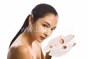 MASKA Z FOLII NA TWARZ F1 100SZT