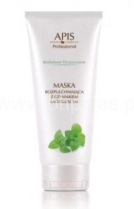 APIS MASKA ROZPULCHNIAJĄCA BEZBOLESNE OCZYSZCZANIE Z CZYNNIKIEM ŁAGODZĄCYM 200ML