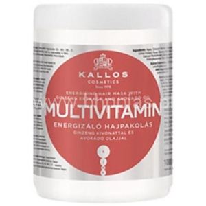 KALLOS KJMN MASKA DO WŁOSÓW ENERGETYZUJĄCA MULTIVITAMIN 1000ml