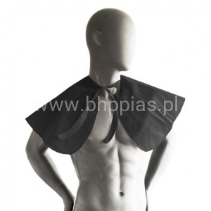 PELERYNA Z WŁÓKNINY DO MAKIJAŻU CZARNA 1szt.