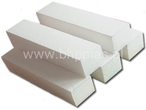 BLOK POLERSKI BIAŁY /POLERKA BIAŁA 1szt. 120/120