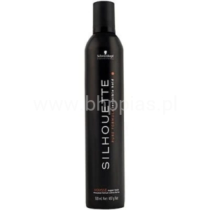 SCHWARZKOPF SILHOUETTE COLOR BRILLIANCE PIANKA DO WŁOSÓW CZARNA 500ML