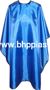 PELERYNA POLIESTROWA NA HACZYK NIEBIESKA DŁUGA