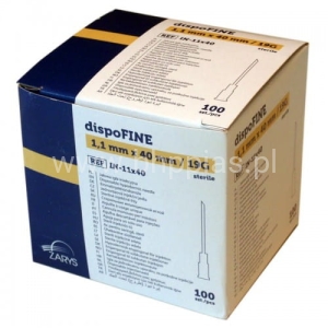 IGŁY INIEKCYJNE  DispoFine 2,1x40 100szt.