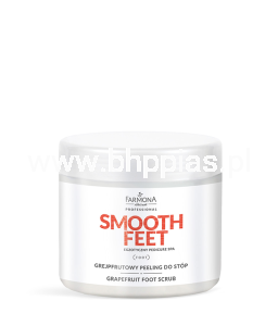 SMOOTH FEET EGZOTYCZNY PEDICURE SPA Grejpfrutowy peeling do stóp 690g