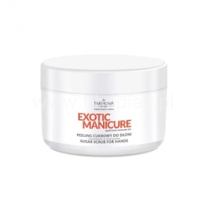 EXOTIC MANICURE Peeling cukrowy do dłoni 300g