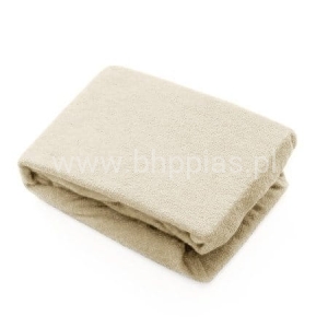 PRZEŚCIERADŁO FROTTE NA STÓŁ DO MASAŻU 80x210 BEŻOWE