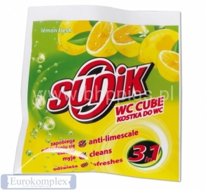 KOSTKA WC FOLIA SUNIK 35g CYTRYNOWA KOSZYK