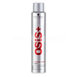 SCHWARZKOPF OSIS+ FREEZE PUMP LAKIER DO UTRWALENIA FRYZURY W ATOMIZERZE 200ml