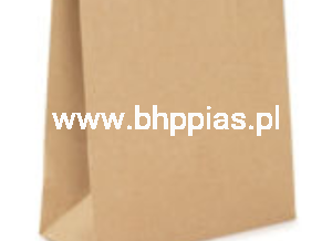 TORBA PAPIEROWA SZARA  Z USZAMI 26x33 1szt.