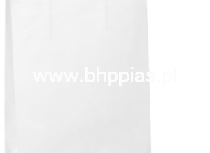 TORBA PAPIEROWA BIAŁA Z USZAMI 32x24,5 1szt.