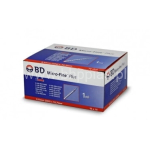 STRZYKAWKA INSULINOWA 1ml U-100 0,33mm (29G) x 12,7 10szt.