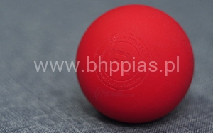 PIŁKA DO MASAŻU - TWARDA O DUŻEJ SPRĘŻYSTOŚCI (LACROSSE BALL)