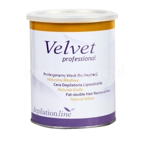 WOSK DO DEPILACJI PUSZKA MIODOWY 800ML VELVET