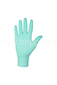 Rękawice Nitrylex Green nitrylowe zielone XS a'100