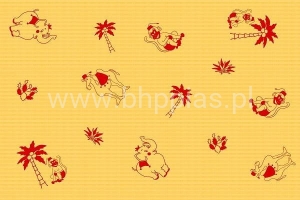 PODKŁAD MEDYCZNY DLA DZIECI KIDS 50cmx80cm (25 Sztuk Na Rolce) POMARAŃCZOWY