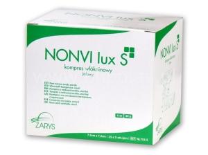 Kompresy włókninowe jałowe ZARYS NONVI lux S 5 x 5 cm 125 szt.