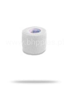 SAMOPRZYLEPNY BANDAŻ ELASTYCZNY 5cmx4,5m BIAŁY
