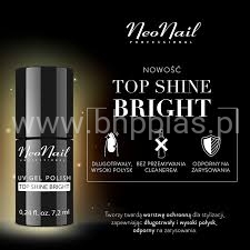 NEONAIL LAKIER HYBRYDOWY TOP SHINE BRIGHT 7,2ML