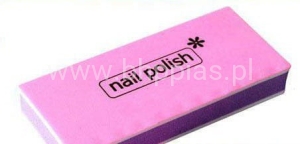 POLERKA KOSTKA RÓŻOWO-BIAŁA 8X4