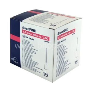IGŁY INIEKCYJNE DISPO FINE 1,2x40mm 100 szt. 18G