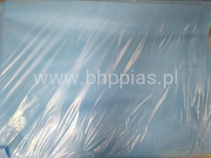 Prześcieradło 160x210 niebieskie 25g  