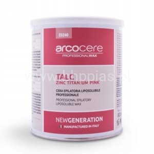 WOSK TYTANOWY PUSZKA 800ml ARCO Z TALKIEM ROSA DO DEPILACJI
