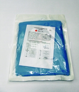 FARTUCH CHIRURGICZNY JAŁOWY NORMAL L ALPHATEX 22g PP plus 2 ręczniki 40x40cm 1szt.