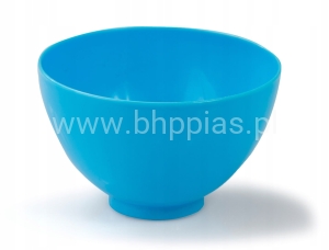 NIEBIESKA MISECZKA MISKA SILIKONOWA DO MASEK I ALG