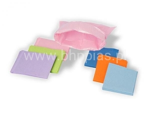 ZIELONE POKROWCE NA ZAGŁÓWEK UNITU STOMATOLOGICZNEGO op. 50szt.  