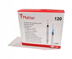 STRZYKAWKA TUBERKULINOWA TBC IGŁA  0,6x25mm 120szt.