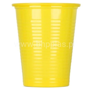 KUBECZKI/kubek/kubki JEDNORAZOWE ŻÓŁTE 100szt. 