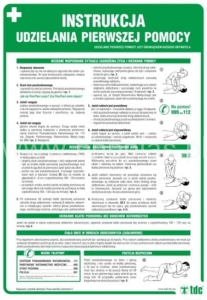 ZNAK INSTRUKCJA UDZIELANIA PIERWSZEJ POMOCY IAA11