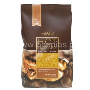 ITALWAX NATURAL FILM WAX WOSK TWARDY W GRANULKACH DO DEPILACJI BEZPASKOWEJ NISKOTEMPERATUROWY 500g
