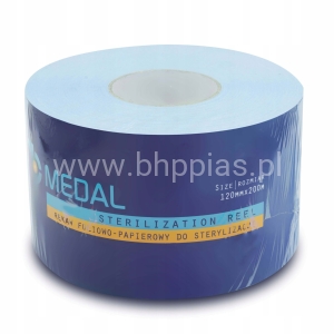 Rękaw foliowo-pap. do sterylizacji 12cm X 200m