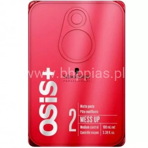 Schwarzkopf OSIS MESS UP, mocna, matowa pasta o suchej strukturze 100ml
