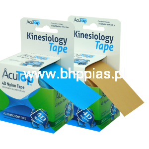 INNOWACYJNY 4D KINESIOLOGY TAPE - MOCNA STABILIZACJA W 4 PŁASZCZYZNACH (ACUTOP BEŻOWY)