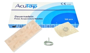 IGŁY DO AKUPUNKTURY NA PLASTERKU - PINEZKI DO DŁUGOTRWAŁEJ STYMULACJI BIOLOGICZNIE AKTYWNYCH PUNKTÓW NA CIELE ACUTOP