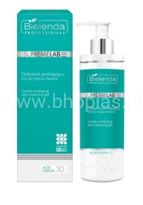 Bielenda Professional SupremeLAB ACID FUSION 3.0 Delikatnie peelingujący żel do mycia twarzy 200g